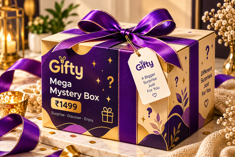 Gifty Mega Mystery Box — ₹1,499 🎁